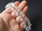 30 10mm Clear Crystal Faceted Round Beads Crystal Glass Beads Full Strand